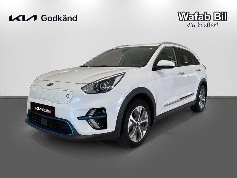 Vit Begagnad 2021 Kia e-Niro Advance SUV | 254 900 kr (Bra pris) - Bild 1/4