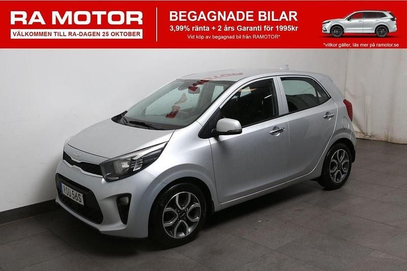 Grå Begagnad 2023 Kia Picanto Advance Halvkombi | 134 700 kr (Marknadspris) - Bild 1/3