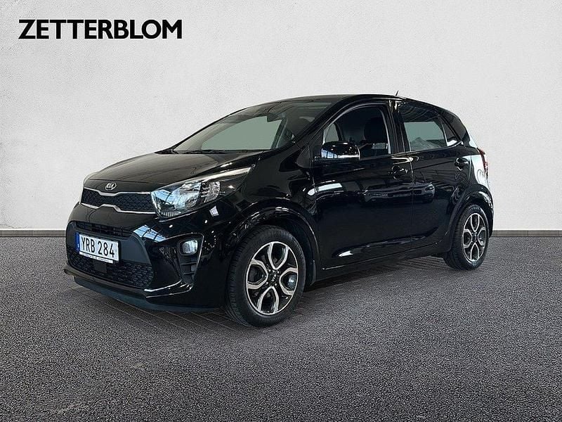 Svart Begagnad 2017 Kia Picanto Halvkombi | 85 000 kr (Marknadspris) - Bild 1/4
