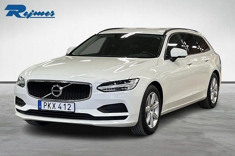Vit Begagnad 2017 Volvo V90 Business Edition Kombi | 189 100 kr (Marknadspris) - Bild 1/4
