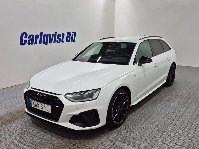 Vit Begagnad 2022 Audi A4 S-Line Kombi | 275 000 kr (Superpris) - Bild 1/4