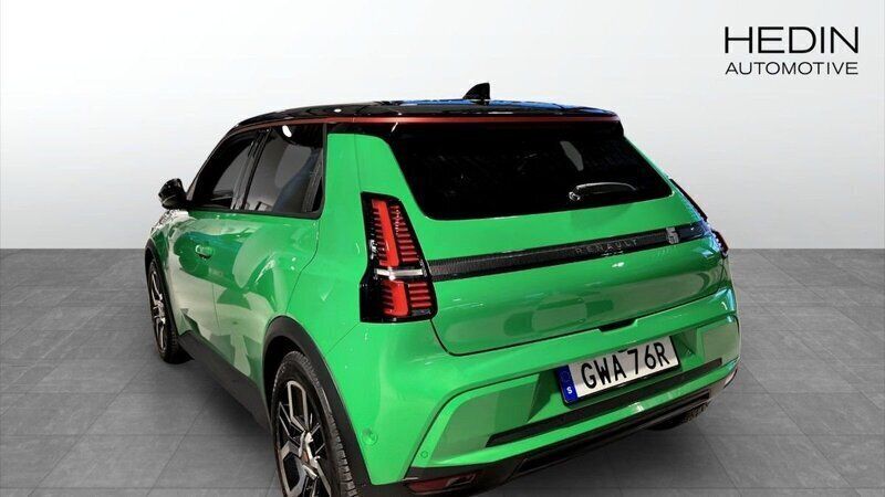 Ny Renault R5 Evolution 69 kW (95 HK) 2025 Grön Halvkombi