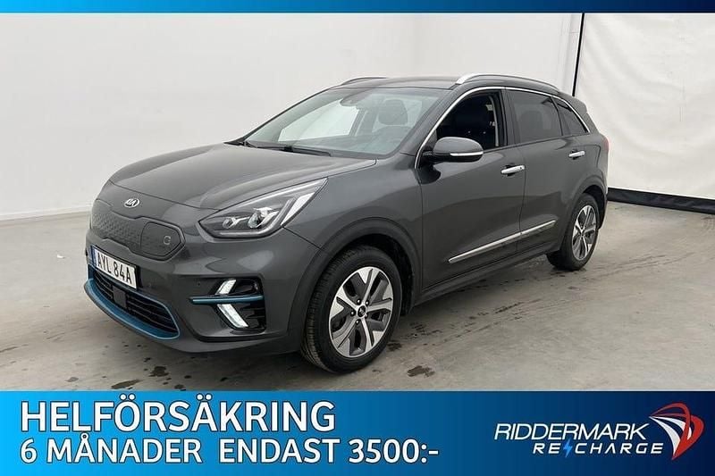 Grå Begagnad 2021 Kia e-Niro Advance SUV | 209 800 kr (Bra pris) - Bild 1/3