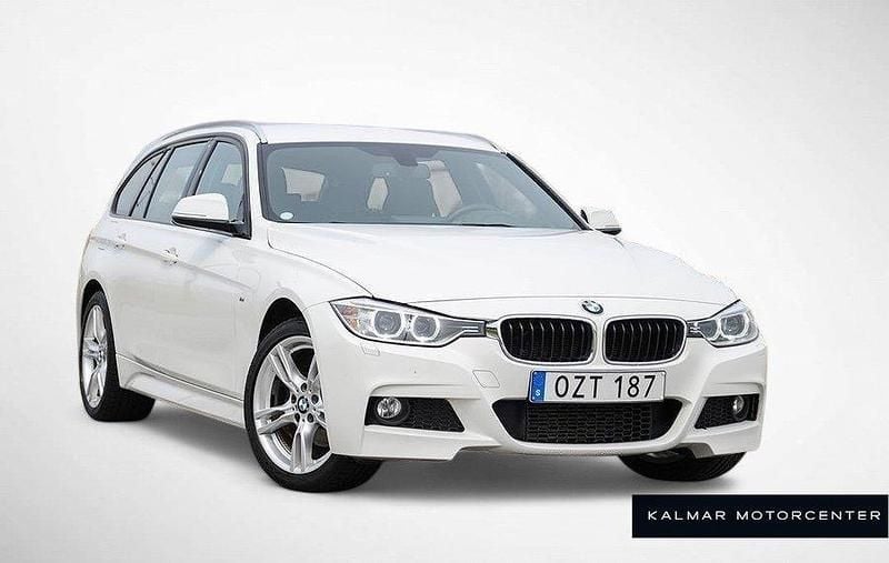Vit Begagnad 2014 BMW 320 M Sport Kombi | 184 900 kr (Lite dyr) - Bild 1/1