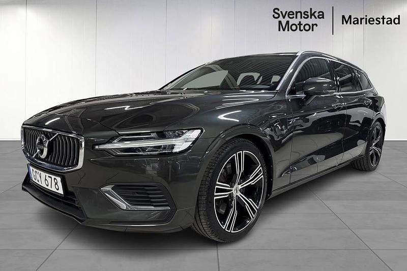 Grå Begagnad 2021 Volvo V60 Inscription Kombi | 318 200 kr - Bild 1/4