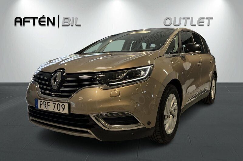 Ljusbrun (lbrun) Begagnad 2015 Renault Espace Zen Minibuss | 149 800 kr (Marknadspris) - Bild 1/3
