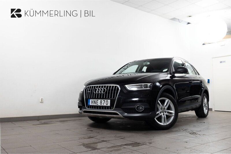 Svart Begagnad 2014 Audi Q3 SUV | 144 900 kr (Bra pris) - Bild 1/4
