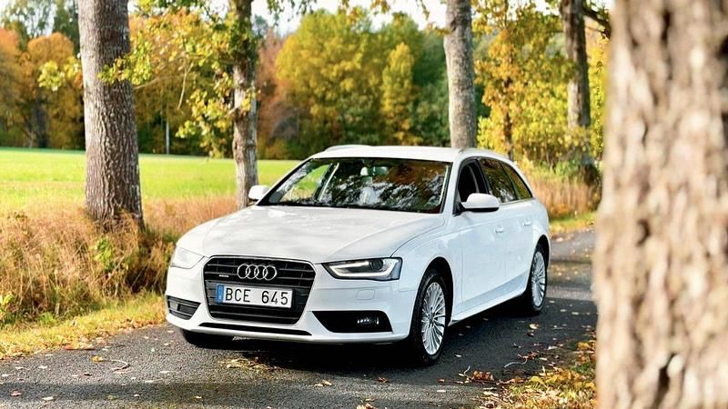 Vit Begagnad 2013 Audi A4 Kombi | 79 000 kr (Marknadspris) - Bild 1/4