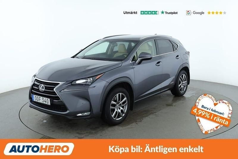 Begagnad Lexus NX300h 200 HK (147 kW) 2015 Grå SUV