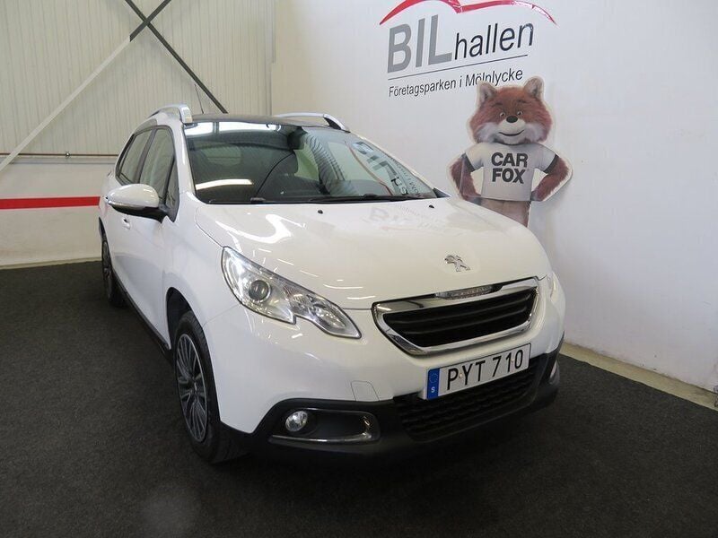 Vit Begagnad 2015 Peugeot 2008 SUV | 68 700 kr (Marknadspris) - Bild 1/4