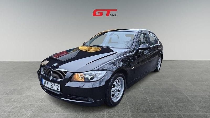 Begagnad BMW 325 Advantage 218 HK (160 kW) 2007 Svart Sedan