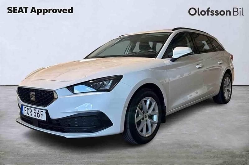 Vit Begagnad 2022 Seat Leon Kombi | 219 800 kr - Bild 1/1