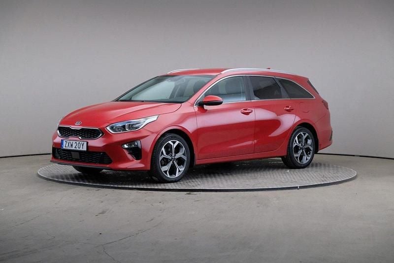 Röd Begagnad 2020 Kia Ceed Sportswagon Advance Kombi | 189 000 kr (Bra pris) - Bild 1/4