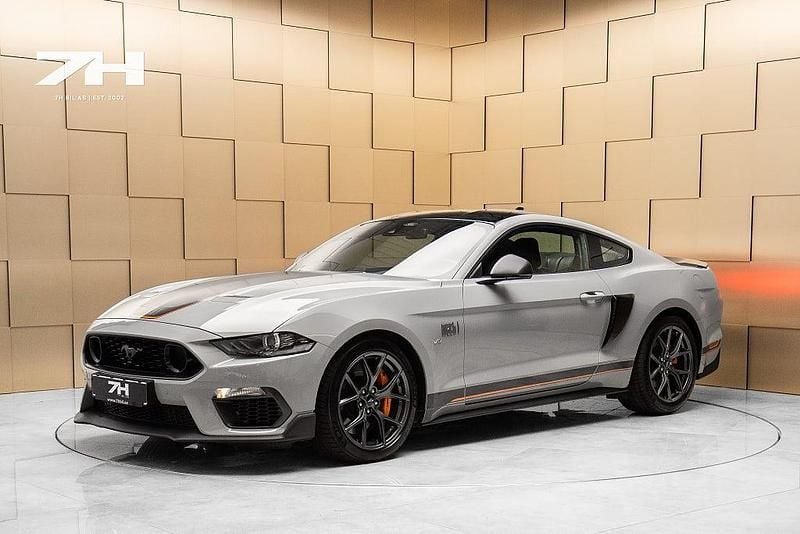 Grå Begagnad 2021 Ford Mustang Mach 1 Sportkupé | 529 900 kr (Superpris) - Bild 1/4
