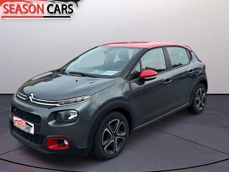 Grå Begagnad 2016 Citroën C3 Halvkombi | 94 900 kr (Marknadspris) - Bild 1/3