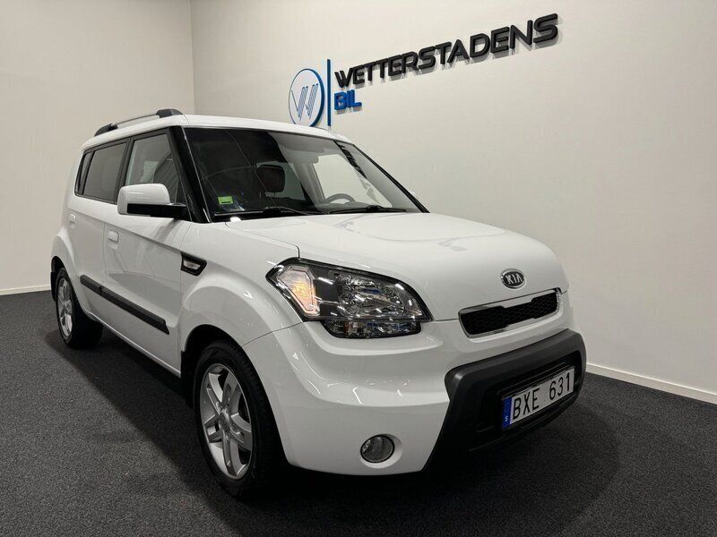 Vit Begagnad 2010 Kia Soul SUV | 94 900 kr (Marknadspris) - Bild 1/4
