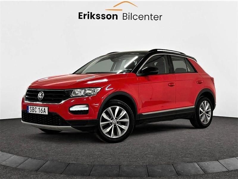 Röd Begagnad 2019 VW T-Roc SUV | 119 900 kr - Bild 1/4