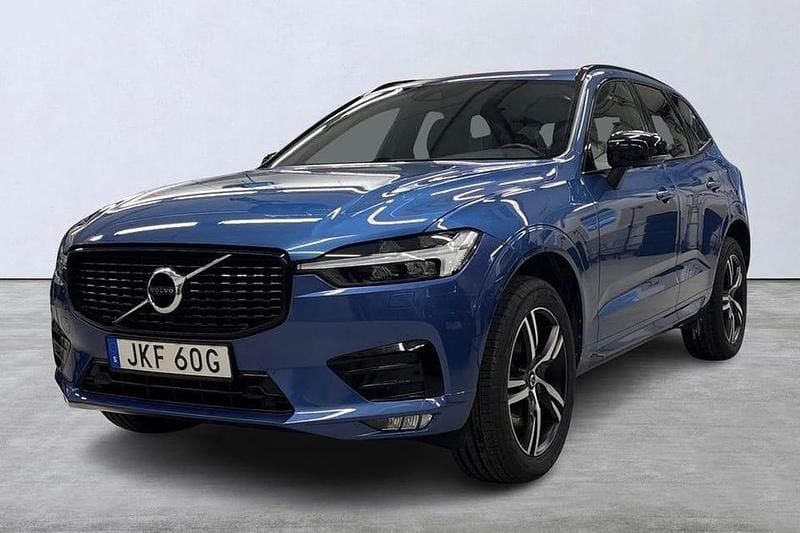 Blå Begagnad 2021 Volvo XC60 R-Design SUV | 419 900 kr (Dyr) - Bild 1/4
