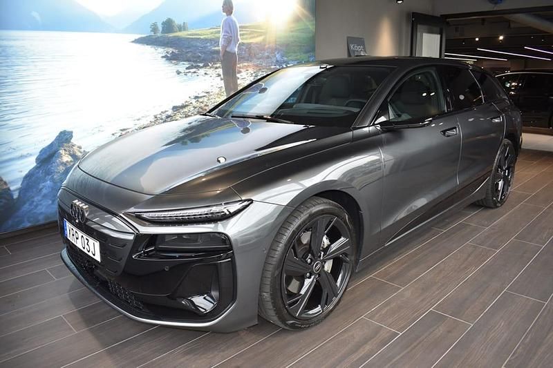 Grå Begagnad 2025 Audi A6 e-tron S-Line Kombi | 949 000 kr - Bild 1/4