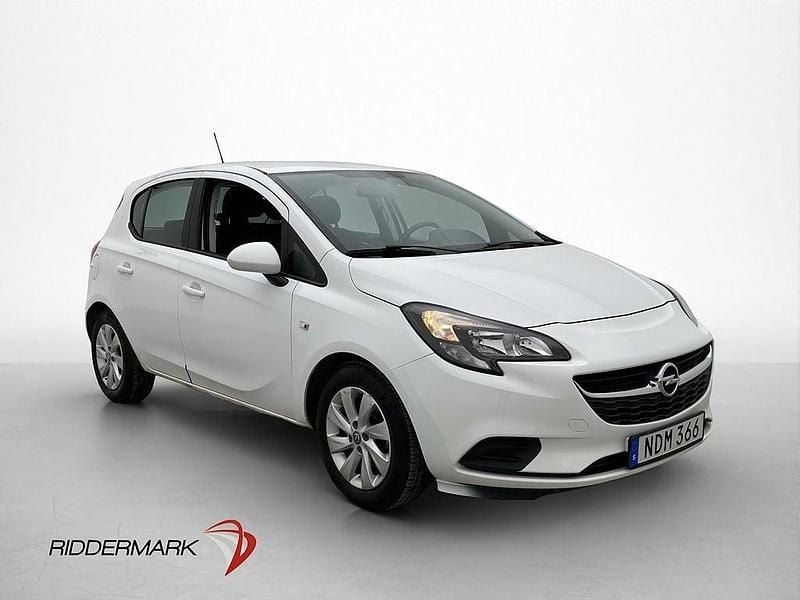 Begagnad Opel Corsa Enjoy 90 HK (66 kW) 2016 Vit Halvkombi