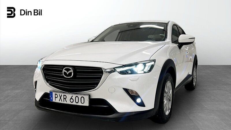 Vit Begagnad 2018 Mazda CX-3 SUV | 169 900 kr (Marknadspris) - Bild 1/4