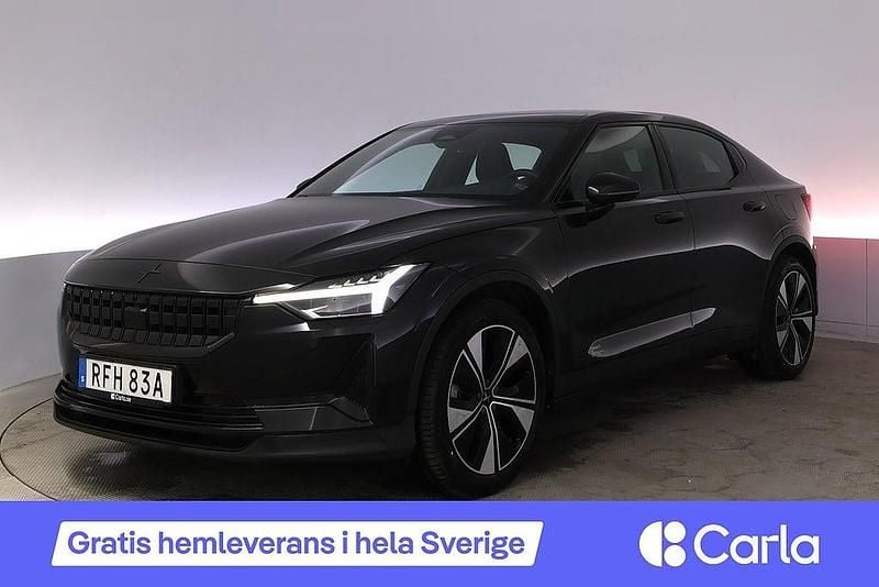 Begagnad Polestar 2 Plus 200 kW (272 HK) 2023 Svart Halvkombi