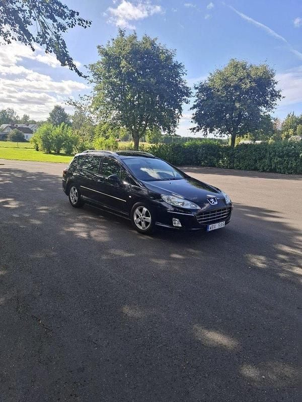 Svart Begagnad 2010 Peugeot 407 Kombi | 14 000 kr (Dyr) - Bild 1/4