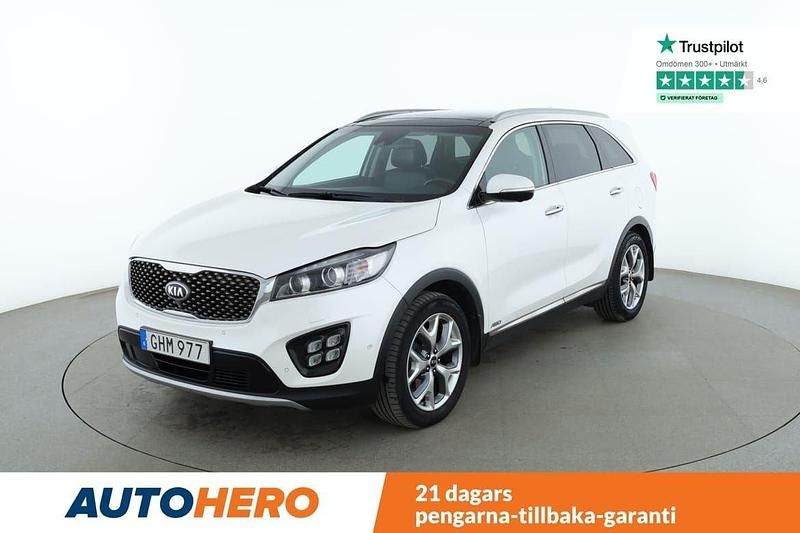 Vit Begagnad 2016 Kia Sorento SUV | 234 000 kr (Lite dyr) - Bild 1/4
