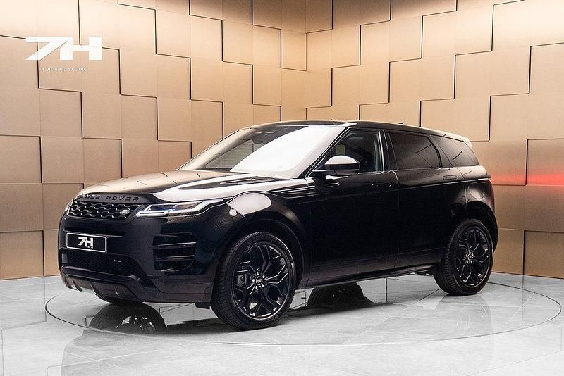 Svart Begagnad 2022 Land Rover Range Rover evoque R-Dynamic SUV | 529 000 kr - Bild 1/4