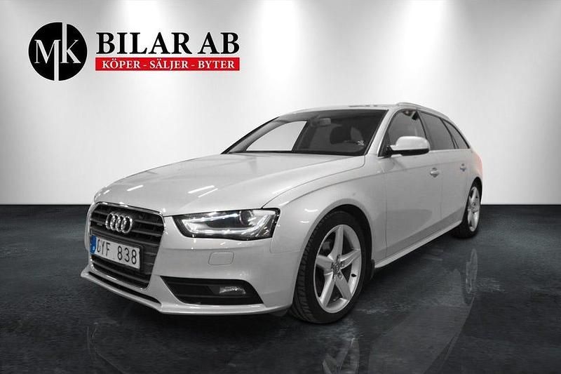 Silver Begagnad 2013 Audi A4 Comfort Kombi | 134 900 kr (Lite dyr) - Bild 1/4