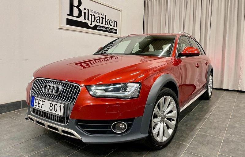 Röd Begagnad 2013 Audi A4 Allroad Comfort Kombi | 119 900 kr (Marknadspris) - Bild 1/3