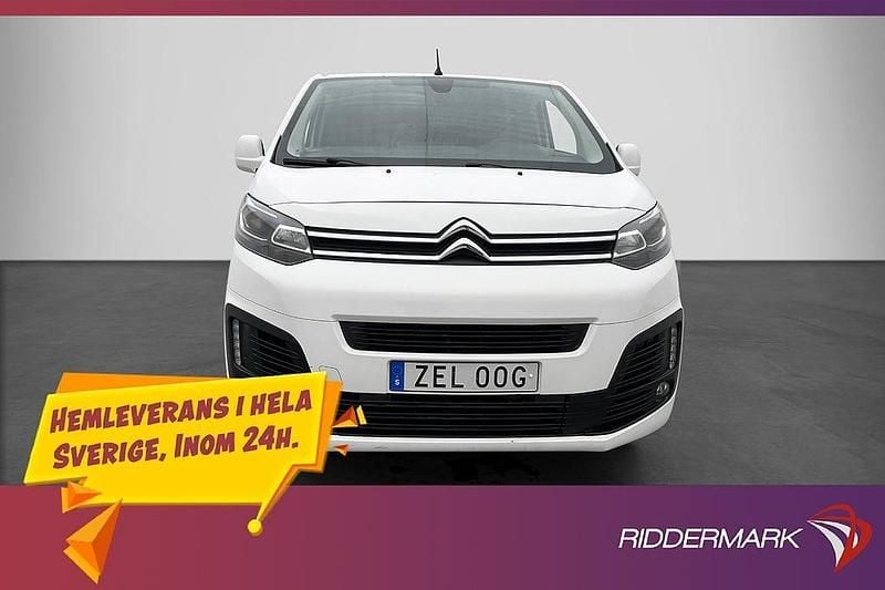 Vit Begagnad 2019 Citroën Jumpy Minibuss | 159 800 kr - Bild 1/2