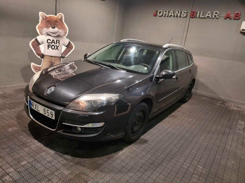 Svart Begagnad 2010 Renault Laguna GrandTour Kombi | 38 900 kr (Marknadspris) - Bild 1/4