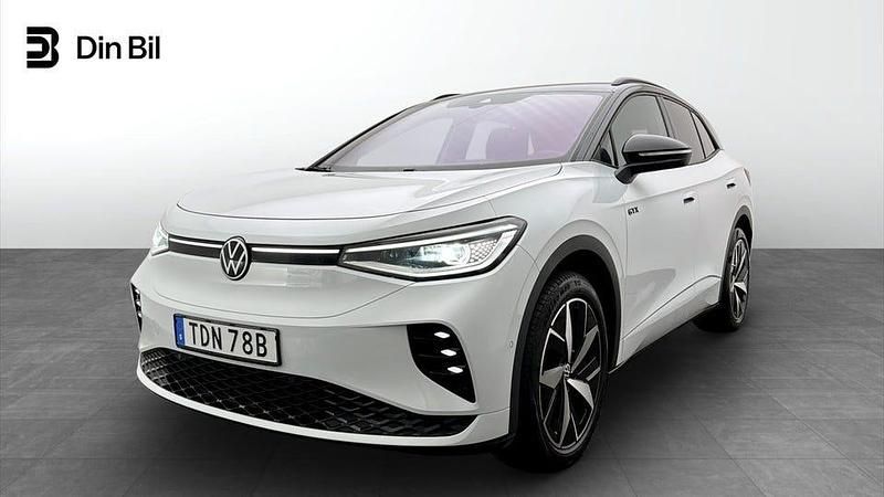 Vit Begagnad 2023 VW ID.4 GTX SUV | 439 900 kr (Dyr) - Bild 1/4