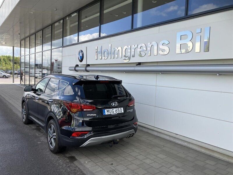 Begagnad Hyundai Santa Fe Premium 200 HK (147 kW) 2015 Svart SUV