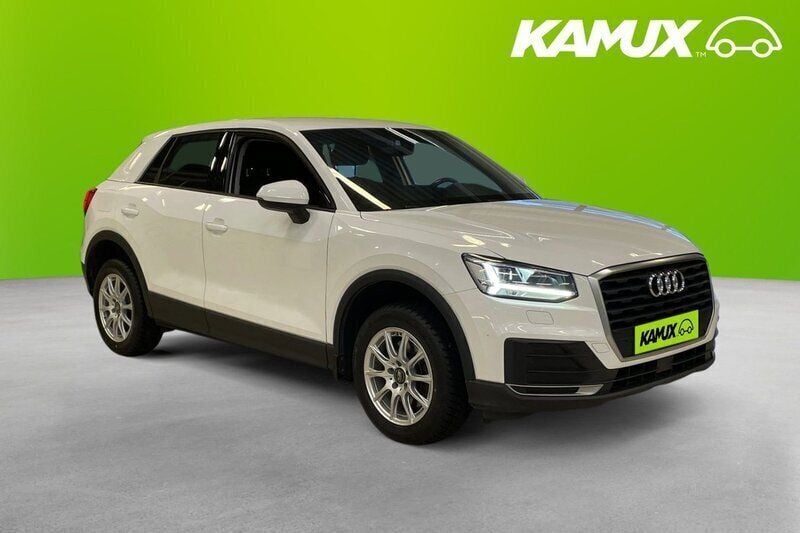 Vit Begagnad 2018 Audi Q2 Proline SUV | 149 900 kr (Bra pris) - Bild 1/3