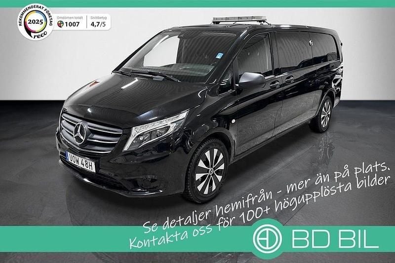 Begagnad Mercedes Vito SE 163 HK (119 kW) 2022 Obsidian black metallic Van
