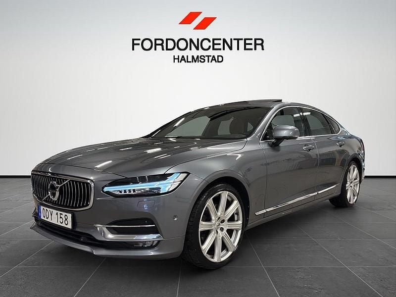 Begagnad Volvo S90 Inscription 235 HK (172 kW) 2016 Grå Sedan