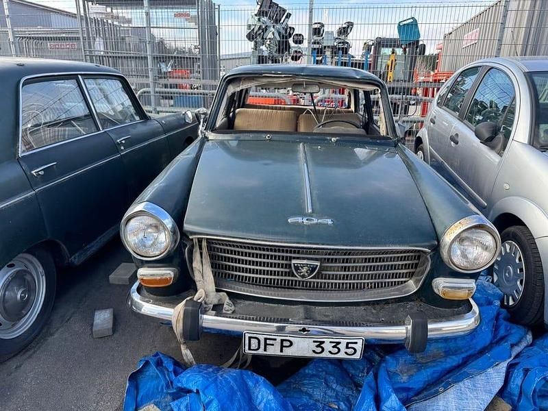 Begagnad Peugeot 404 GTi 80 HK (58 kW) 1970 Mörkgrön Sedan