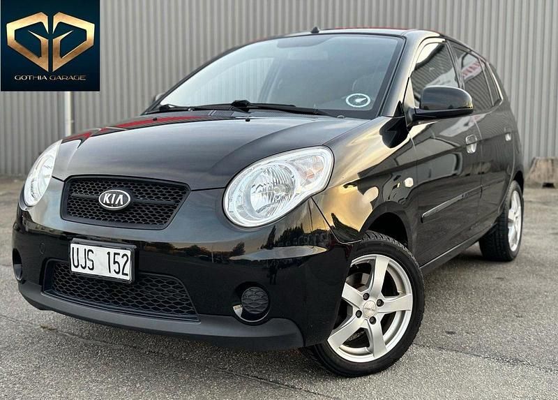 Svart Begagnad 2009 Kia Picanto Comfort Halvkombi | 37 900 kr (Lite dyr) - Bild 1/3