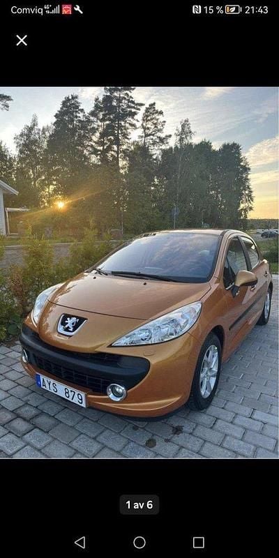 Begagnad Peugeot 207 Sport 109 HK (80 kW) 2007 Röd Halvkombi