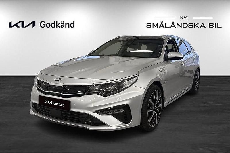 Grå Begagnad 2020 Kia Optima Advance Kombi | 259 000 kr (Dyr) - Bild 1/3