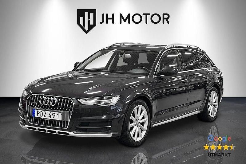 Grå Begagnad 2016 Audi A6 Allroad Kombi | 209 900 kr (Lite dyr) - Bild 1/4
