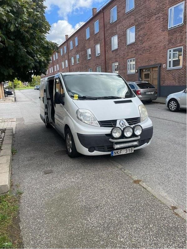 Vit Begagnad 2014 Renault Trafic Van | 41 500 kr - Bild 1/3
