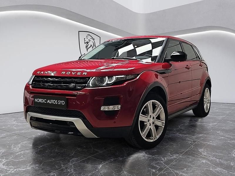 Röd Begagnad 2014 Land Rover Range Rover evoque Dynamic SUV | 149 900 kr (Marknadspris) - Bild 1/4