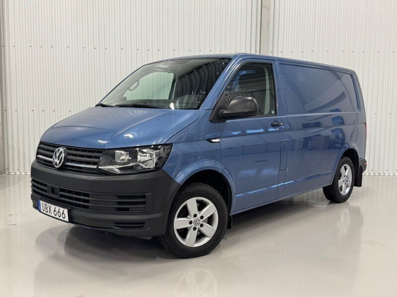 Blå Begagnad 2019 VW T6.1 Van | 279 900 kr (Bra pris) - Bild 1/4