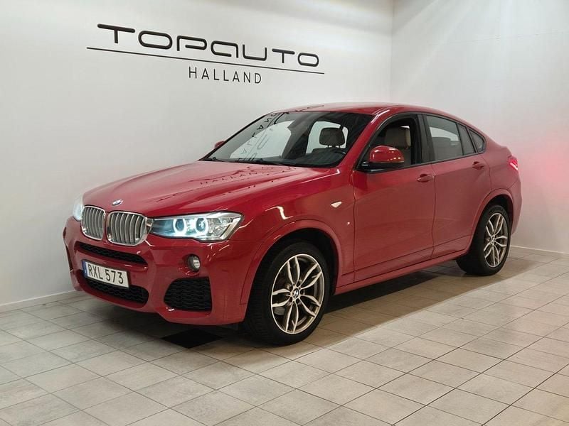 Röd Begagnad 2015 BMW X4 M Sport SUV | 189 900 kr (Marknadspris) - Bild 1/4