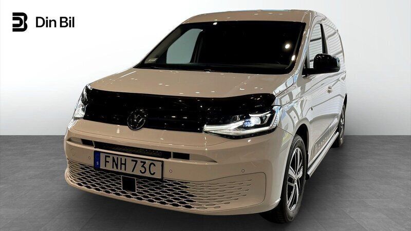 Vit (candyvit) Ny 2025 VW Caddy Maxi Minibuss | 479 900 kr (Lite dyr) - Bild 1/4