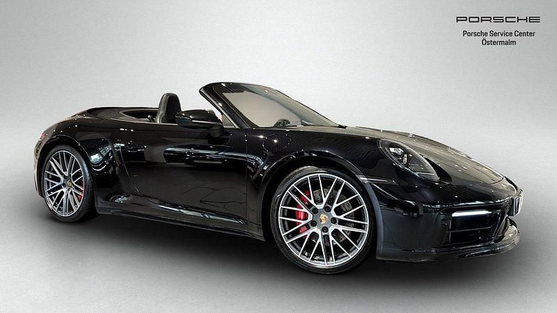 Svart Begagnad 2021 Porsche 911 Carrera S Cabriolet Cab | 1 525 000 kr - Bild 1/4