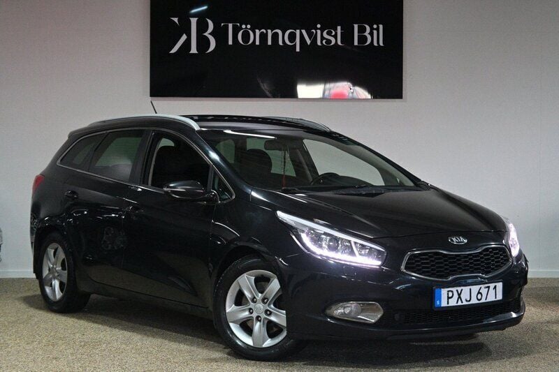 Svart Begagnad 2013 Kia Ceed Kombi | 74 990 kr (Lite dyr) - Bild 1/4